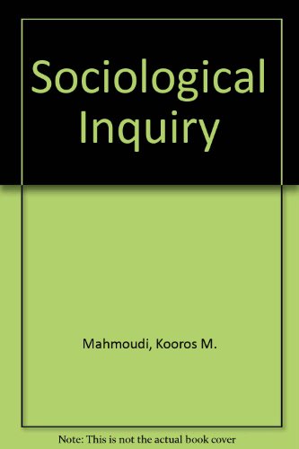 Sociological Inquiry  10th (Revised) 9780757572296 Front Cover