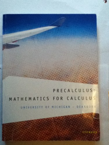 Custom Precalculus: Mathematics for Calculus Mathematics for Calculus 6th 9781133359296 Front Cover