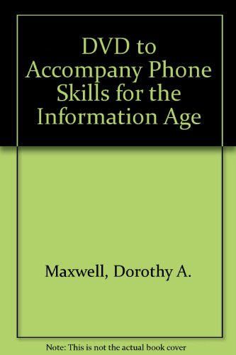 Phone Skills for the Information Age 3rd 2006 9780073017297 Front Cover