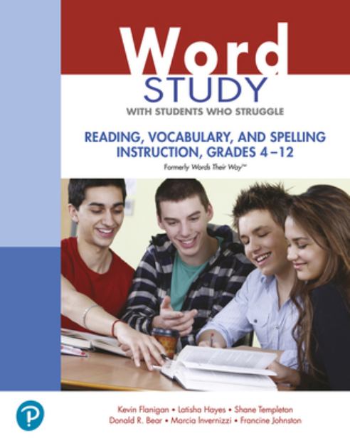     WORD STUDY W/STUDENTS WHO STRUGGLE  N/A 9780138220297 Front Cover