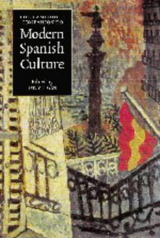 Cambridge Companion to Modern Spanish Culture   1999 9780521574297 Front Cover
