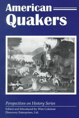 American Quakers  N/A 9781579600297 Front Cover
