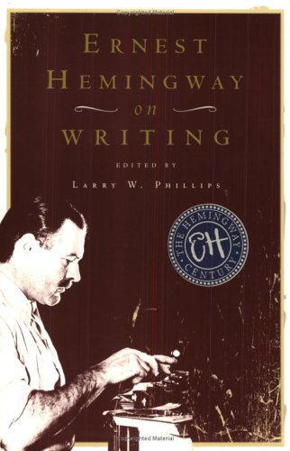 Ernest Hemingway on Writing   1999 9780684854298 Front Cover