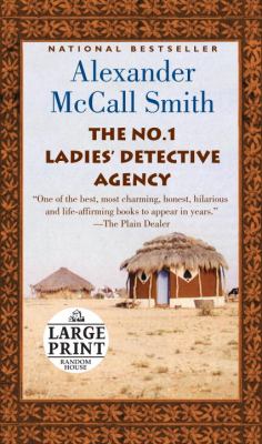 No. 1 Ladies' Detective Agency  Large Type  9780739378298 Front Cover