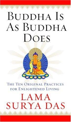 Buddha Is as Buddha Does The Ten Original Practices for Enlightened Living  2007 9780060747299 Front Cover