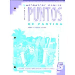 Puntos de Partida 5th 1997 (Lab Manual) 9780070382299 Front Cover