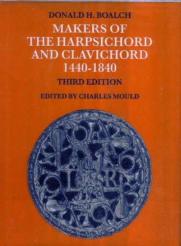 Makers of the Harpsichord and Clavichord, 1440-1840  3rd 1995 (Revised) 9780193184299 Front Cover