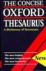 Concise Oxford Thesaurus  1995 9780198613299 Front Cover