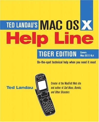 Mac OS X Help Line   2006 9780321334299 Front Cover