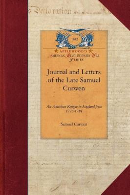 Journal and Letters of the Late Samuel C  N/A 9781429017299 Front Cover