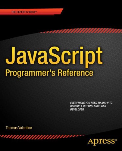 JavaScript Programmer's Reference   2013 9781430246299 Front Cover