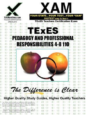 TExES Pedagogy and Professional Responsibilites 4-8 110 Teacher Certification Test Prep Study Guide  N/A 9781581979299 Front Cover