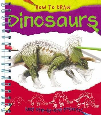 How to Draw Dinosaurs (How to Draw) N/A 9781842368299 Front Cover
