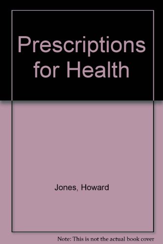 Prescriptions for Health   1986 9780004120300 Front Cover