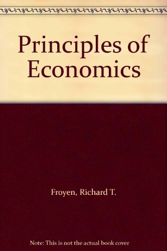 Principles of Economics  1989 9780023394300 Front Cover