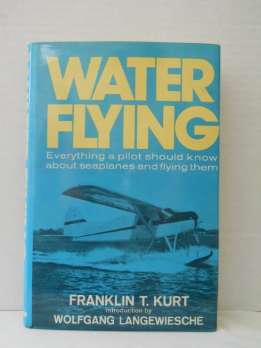 Water Flying   1974 9780025671300 Front Cover