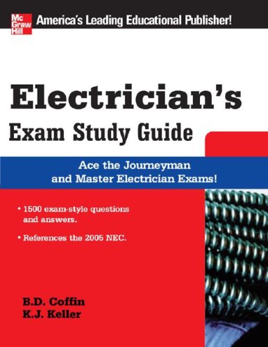 Electrician's Exam Study Guide   2007 9780071489300 Front Cover