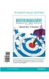 Modern Management, Student Value Edition  13th 2014 9780133060300 Front Cover