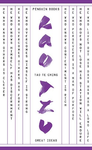 Tao Te Ching  N/A 9780141399300 Front Cover