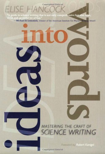Ideas into Words Mastering the Craft of Science Writing  2003 9780801873300 Front Cover