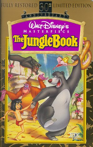 The Jungle Book (Fully Restored 30th Anniversary Limited Edition) [VHS] System.Collections.Generic.List`1[System.String] artwork