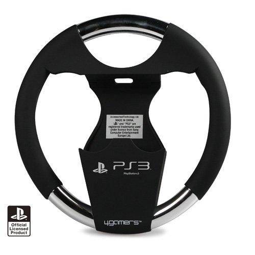 Officially Licensed Compact Racing Wheel (PS3) - Control Pad Sold Separately PlayStation 3 artwork