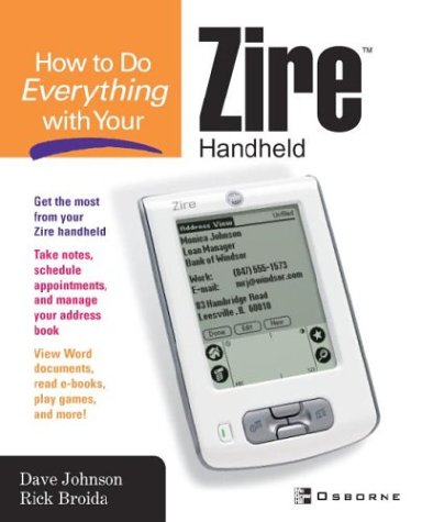 How to do Everything with Your Zire Handheld   2003 9780072229301 Front Cover