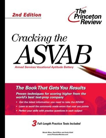 Cracking the ASVAB  2nd 2004 9780375764301 Front Cover