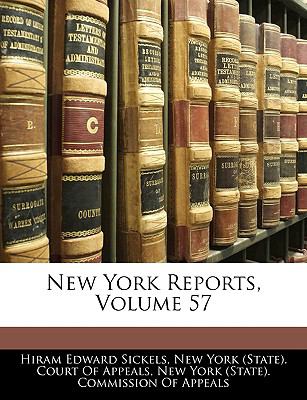 New York Reports N/A 9781143483301 Front Cover