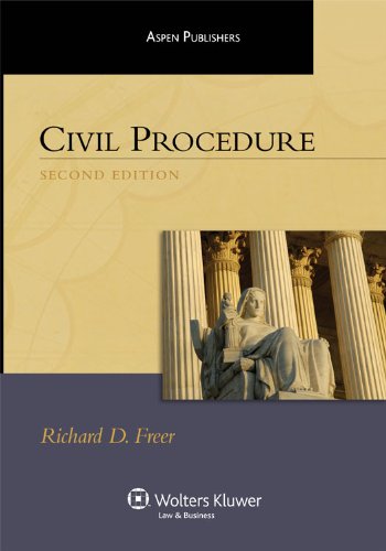 Civil Procedure  2nd 2009 (Student Manual, Study Guide, etc.) 9780735578302 Front Cover