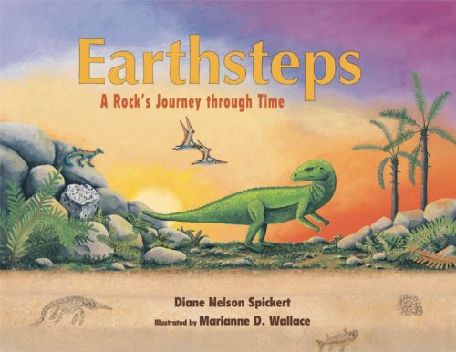 Earthsteps A Rock's Journey Through Time  2010 9781555917302 Front Cover