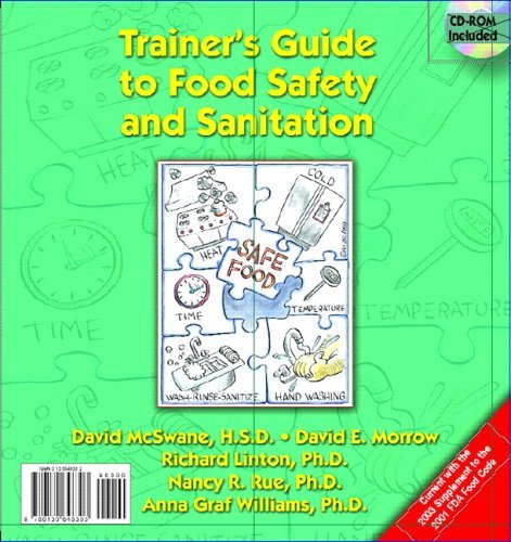 Trainer's Guide to Food Safety and Sanitation   2005 9780130648303 Front Cover