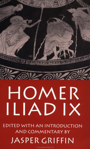 Iliad Book IX   1995 9780198141303 Front Cover