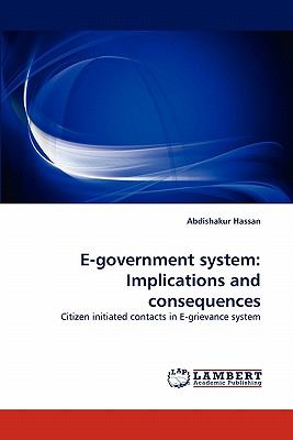 E-Government System Implications and Consequences N/A 9783843363303 Front Cover