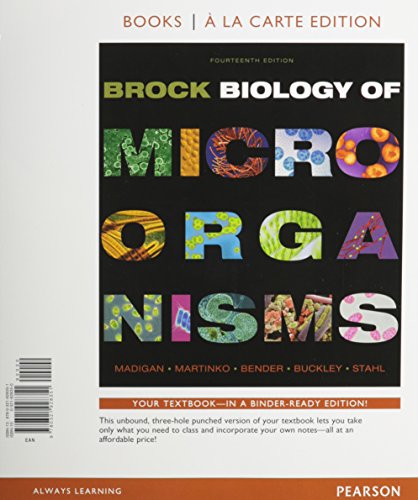 Brock Biology of Microorganisms, Books a la Carte Plus Mastering Microbiology with EText -- Access Card Package  14th 2015 9780321948304 Front Cover
