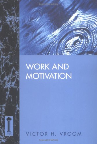 Work and Motivation   1995 9780787900304 Front Cover