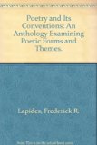 Poetry and Its Conventions An Anthology Examining Poetic Forms and Themes N/A 9780029285305 Front Cover