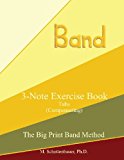 3-Note Exercise Book: Tuba (Compensating)  Large Type  9781491058305 Front Cover