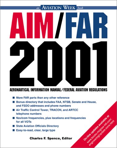 AIM/FAR 2001 Aeronautical Information Manual Federal Aviation Regulations  2002 9780071362306 Front Cover