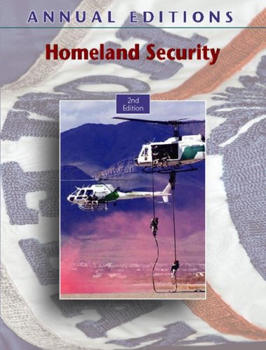 Homeland Security  2nd 2008 (Revised) 9780073397306 Front Cover