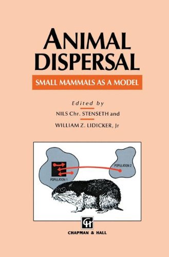 Animal Dispersal Small Mammals As a Model  1992 9780412293306 Front Cover