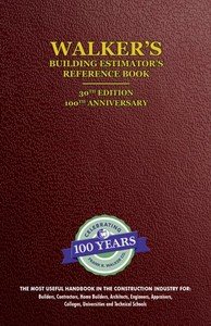 Walker's Building Estimator's Reference Book  30th 9780911592306 Front Cover