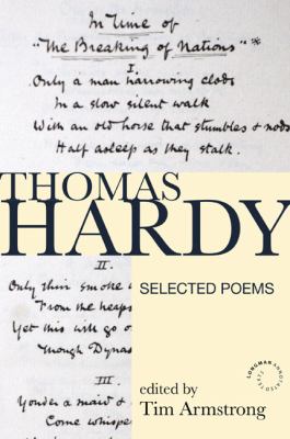 Thomas Hardy Selected Poems  2008 9781408204306 Front Cover