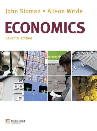 Economics  7th 2009 9780273721307 Front Cover