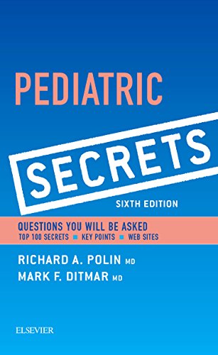 Pediatric Secrets  6th 2016 9780323310307 Front Cover