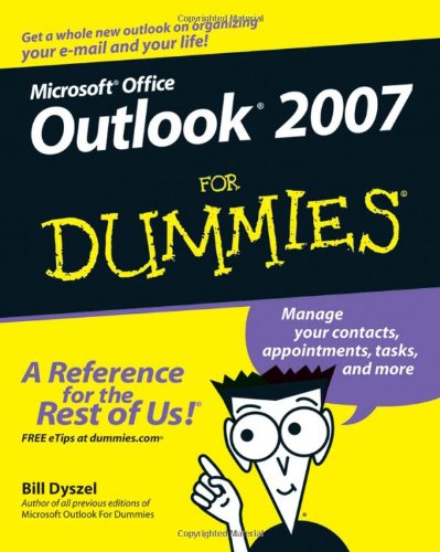 Outlook 2007 for Dummies   2007 9780470038307 Front Cover