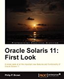 Oracle Solaris 11: First Look  N/A 9781849688307 Front Cover