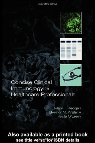 Concise Clinical Immunology for Healthcare Professionals   2006 9780415298308 Front Cover