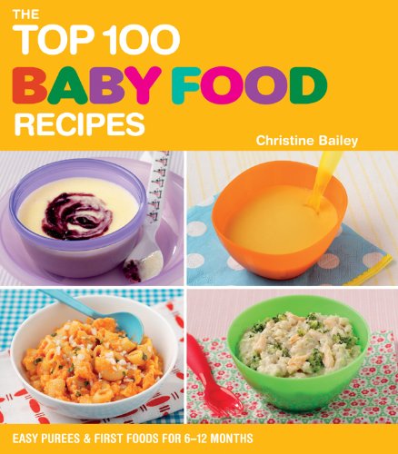 Top 100 Baby Food Recipes Easy Purees and First Foods for 6-12 Months  2011 9781844839308 Front Cover