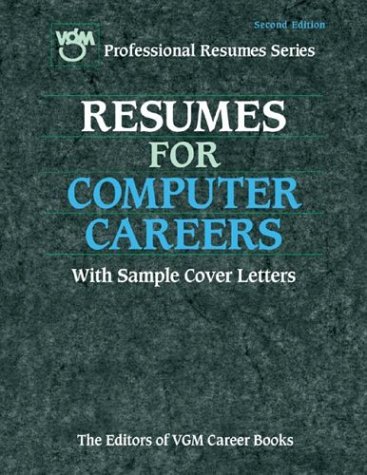 Resumes for Computer Careers  2nd 2002 (Revised) 9780071387309 Front Cover